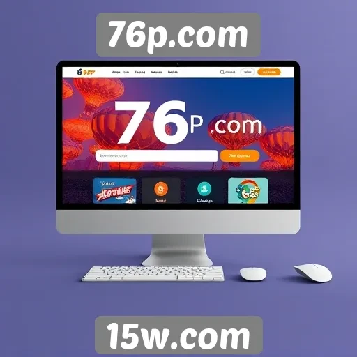 Acessibilidade e interface do site 76p com foco no usuário